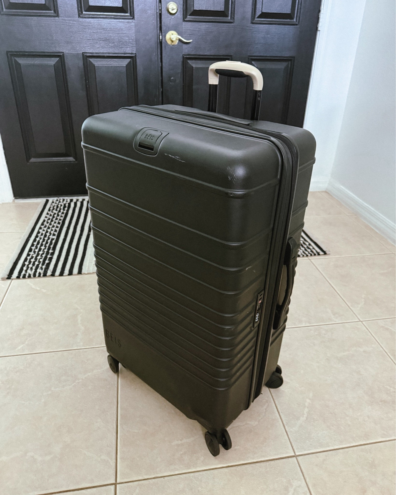 Beis large checked bag in black!

#LTKSaleAlert #LTKTravel