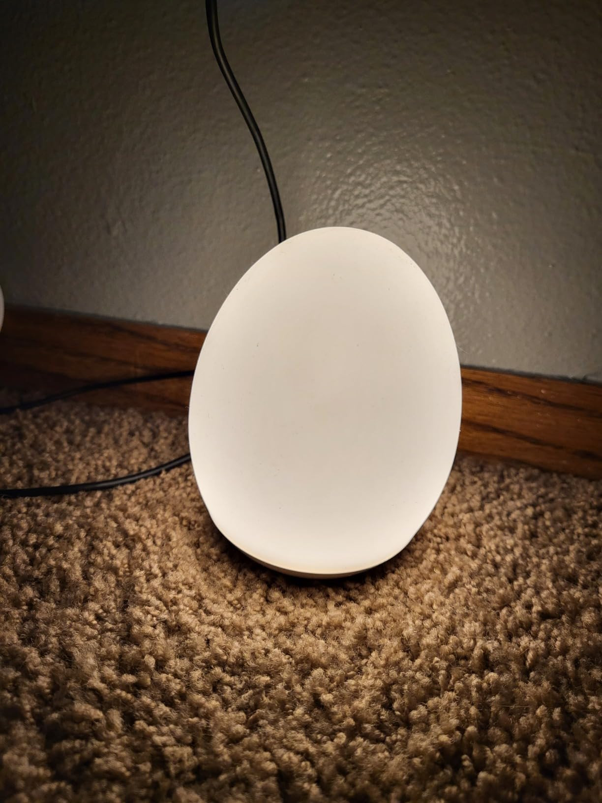 JolyWell Night Light for Kids, Egg Light for Nursery with 7 RGB Colors Changeable & Stepless Dimm... | Amazon (US)