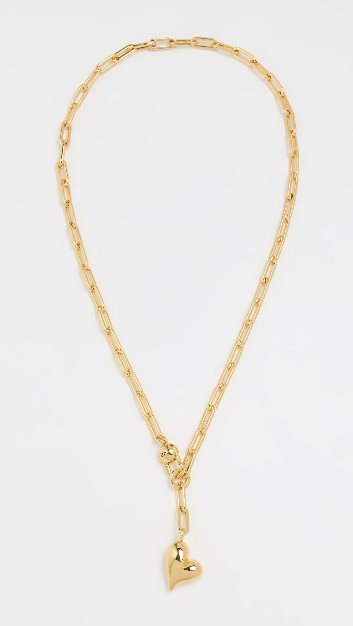 Puffy Heart Chain Necklace | Shopbop