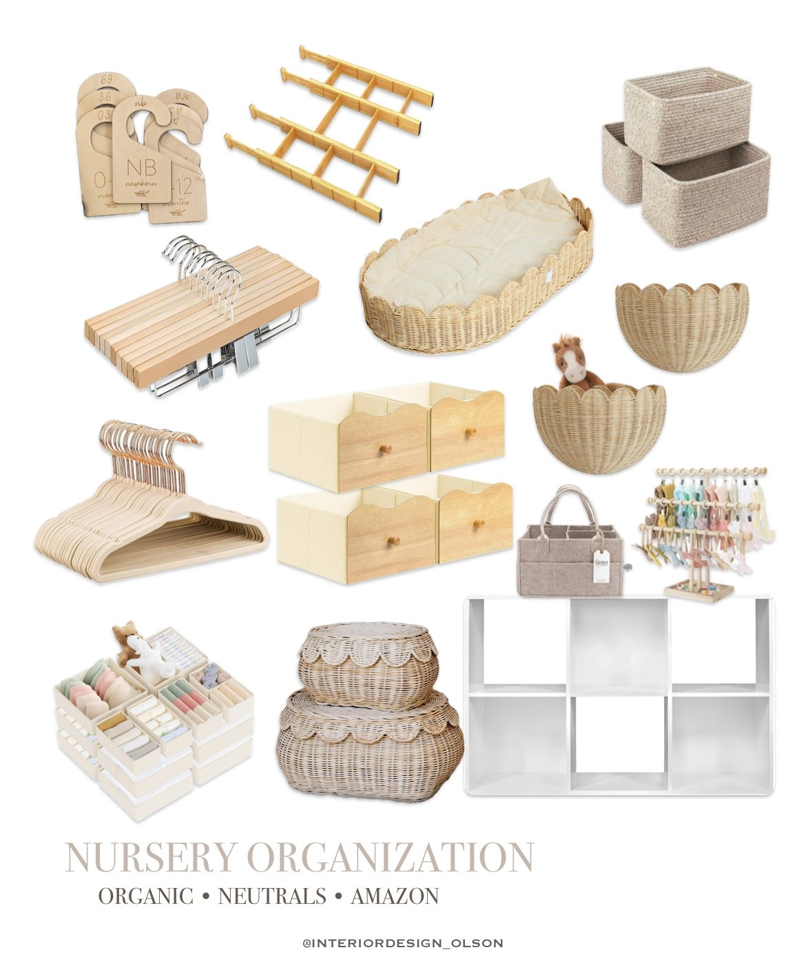 Amazon nursery organization finds that blend style + function! I’m loving these neutral, organic-inspired pieces — think soft tones, natural textures, and practical storage for all the baby essentials. Perfect for calming, clutter-free spaces. Everything is linked on my LTK for an organized nursery that feels as good as it looks. #nurseryorganization #amazonfinds #neutralnursery #organicnursery #nurserystorage #babyorganization #amazonhome #ltkhome #nurseryinspo #calmingnursery #babyroomideas