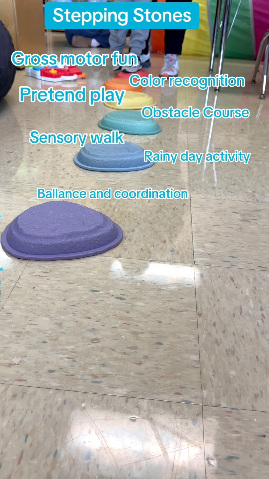 Turn playtime into a fun full-body adventure with these Kids Stepping Stones! Designed to build balance, coordination, and confidence, this set encourages active play while helping kids burn energy indoors or outdoors. Each stepping stone features a non-slip surface and sturdy design, making it perfect for obstacle courses, sensory play, and imaginative games. Great for toddlers, preschoolers, and early elementary kids — the perfect mix of movement, challenge, and fun! #KidsSteppingStones
#BalanceStones
#ObstacleCourseFun
#SensoryPlay
#ActiveKids
#GrossMotorSkills
#ToddlerToys

#LTKGiftGuide #LTKKids