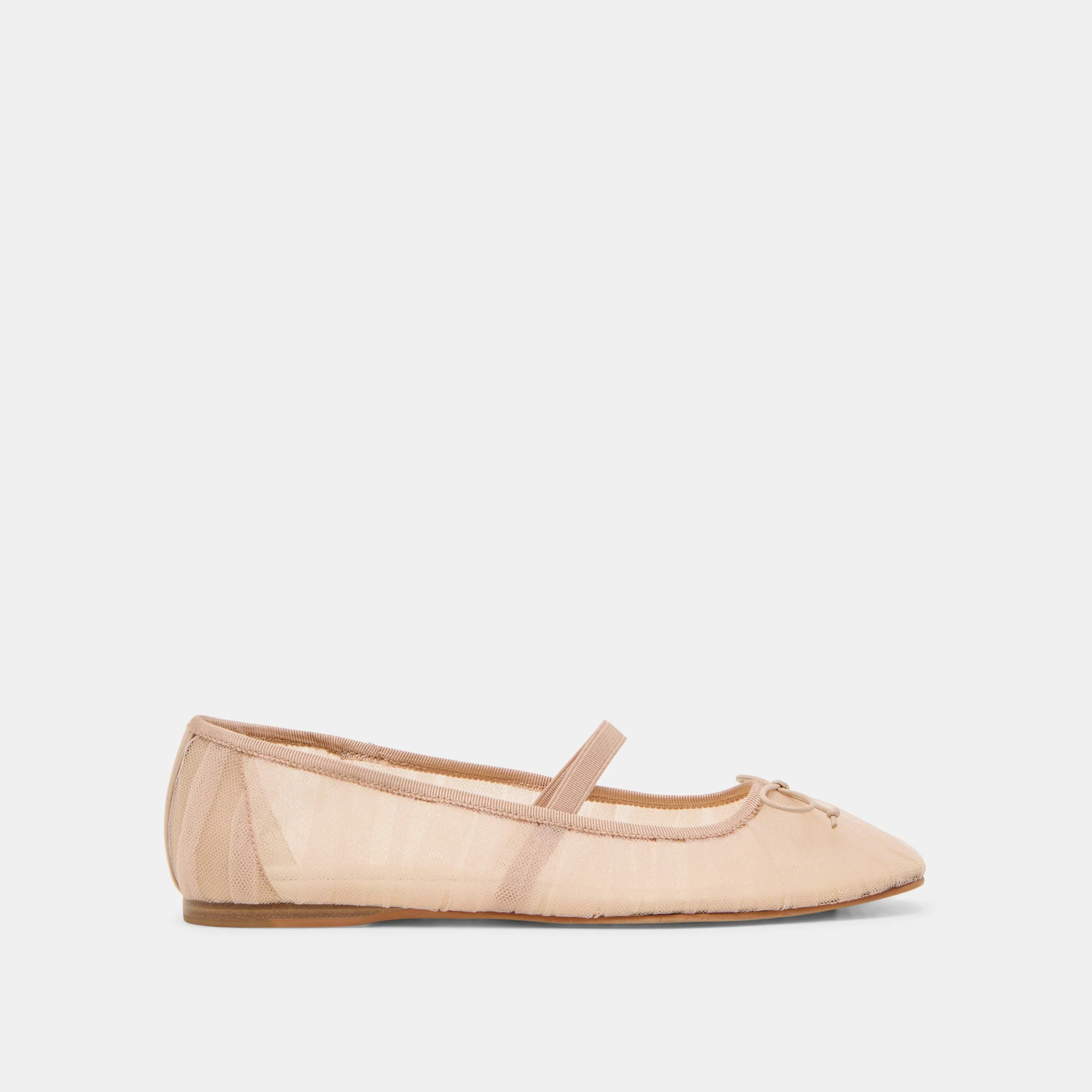 Raeven Ballet Flats Praline Tulle | DolceVita.com