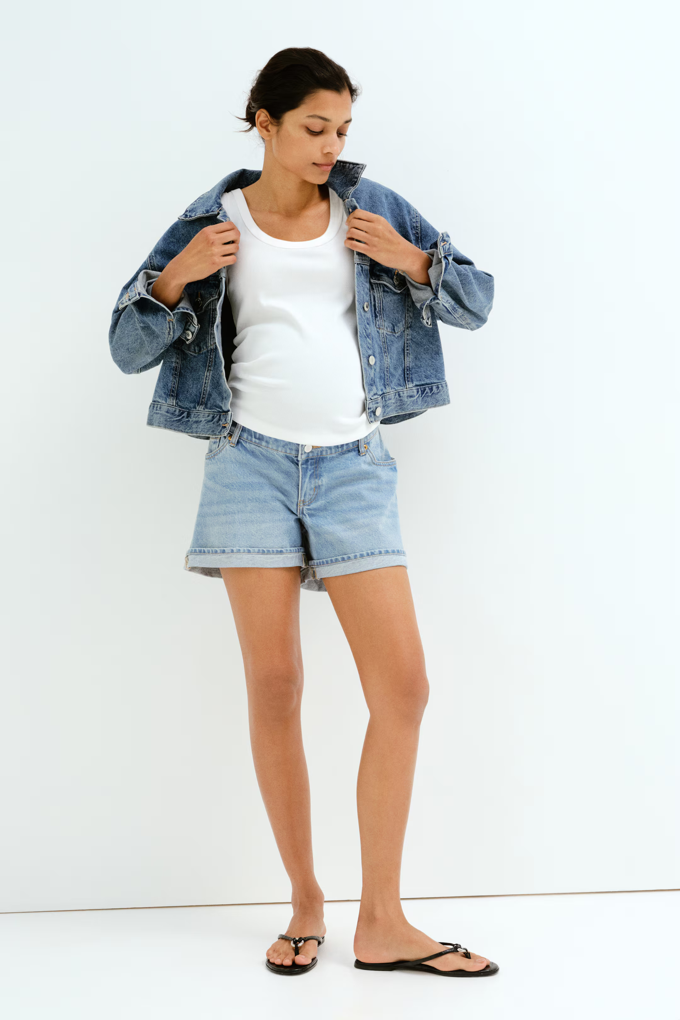 MAMA Denim Shorts | H&M (US + CA)
