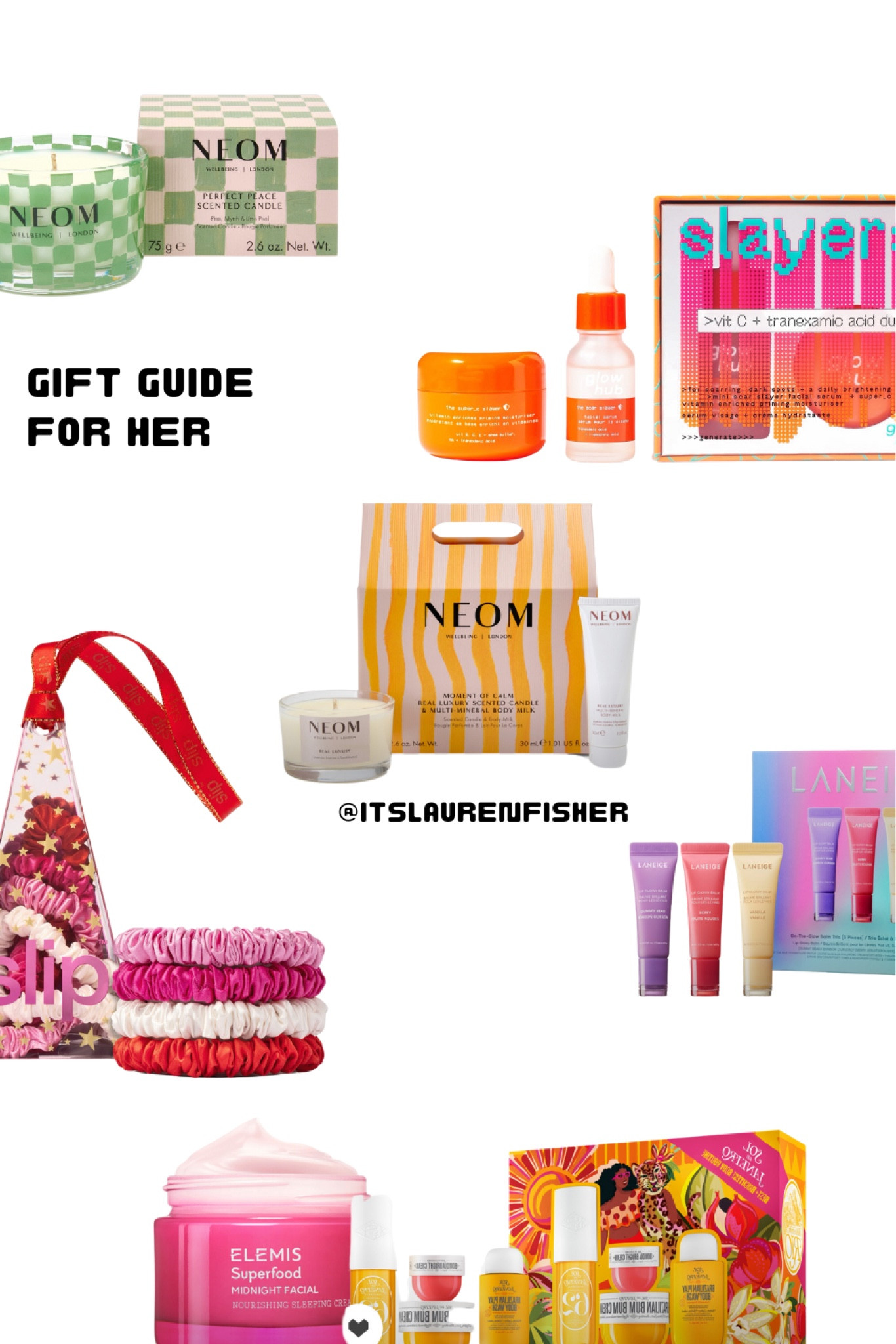 Christmas gift guide for her under £50

laneiege / ole henriksen / neom / elemis / skincare set / scented candle / beauty / christmas gift / gift guide / christmas gifts for her / christmas gift guide / christmas gift ideas / christmas gift guide for her / christmas gift guide 2024 / gift ideas for women / gift guide for her / last minute / autumn / winter / 2024 

#christmasgift #christmasgiftguide #christmasgiftsforher #giftguide2024 #giftguideforgirls



#LTKgiftguide #LTKbeauty #LTKWinterSale