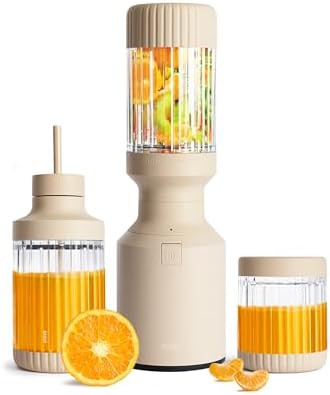 The Beast Mini Blender Plus | Mini Countertop Kitchen Blender | Blend Smoothies and Shakes, Dress... | Amazon (US)