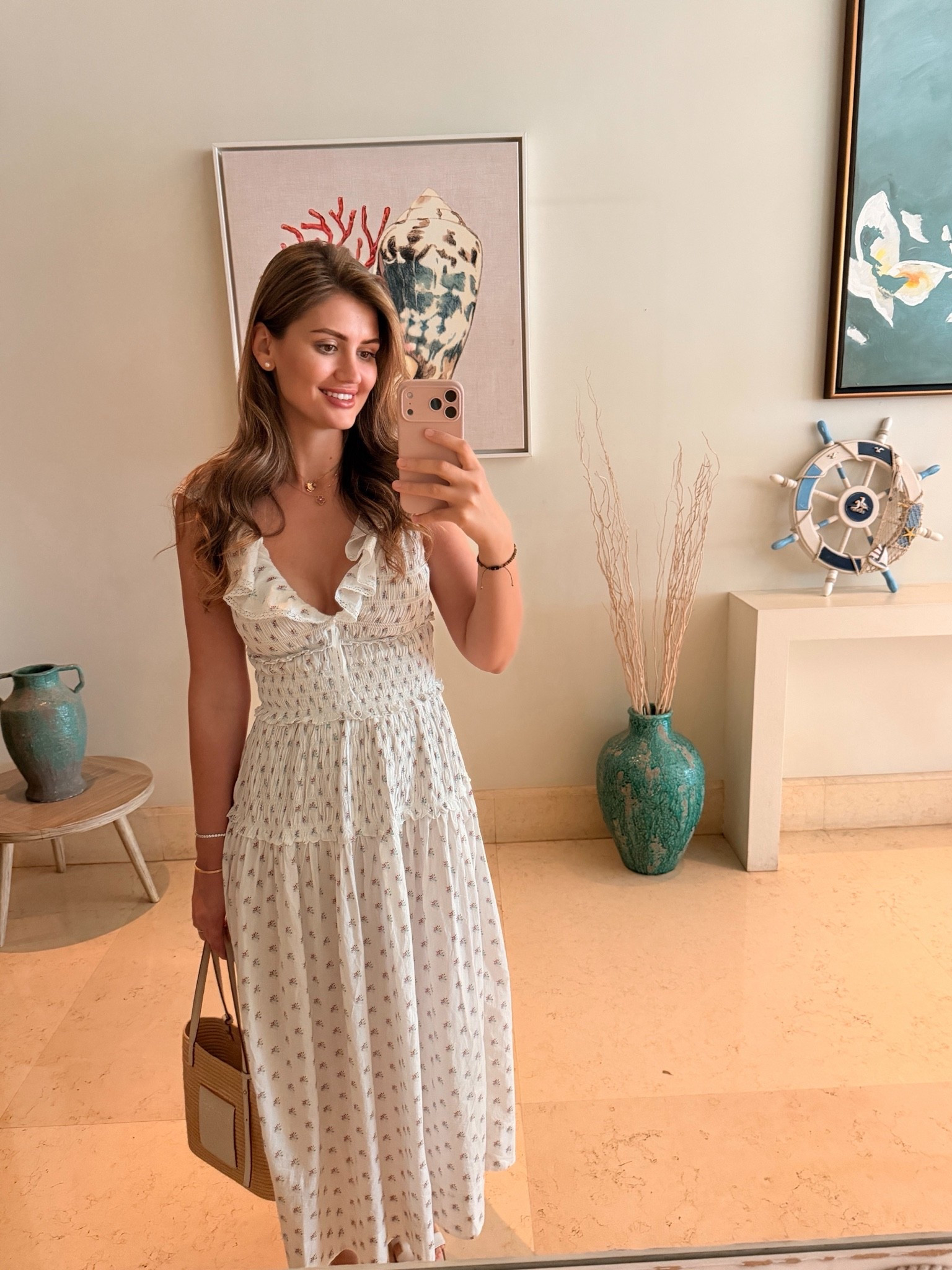Perfect dress for the heatwave 100% organic cotton, so lightweight and breathable 🫶🏼