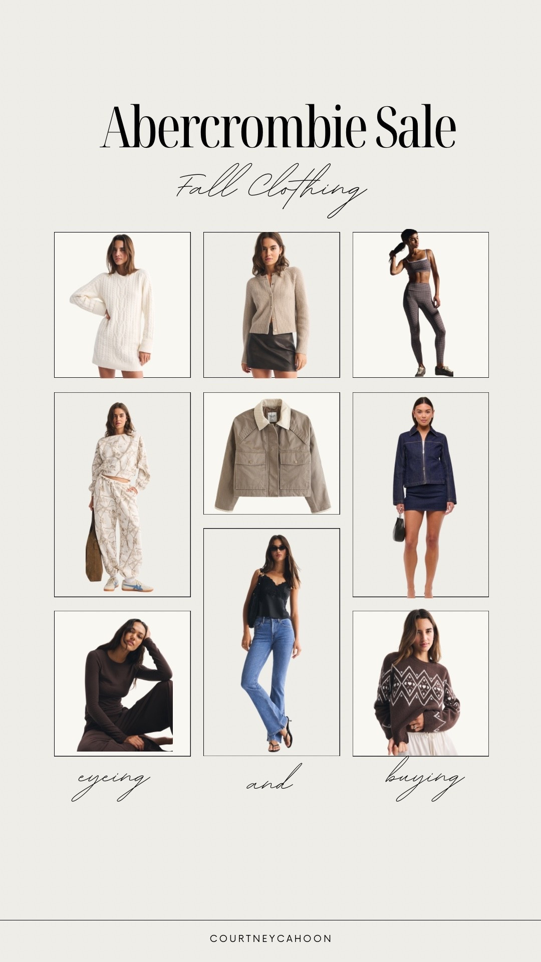 Abercrombie is having their in app sale right now! Use code NEWFORYOU for 20% off!

#LTKFindsUnder100 #LTKStyleTip #LTKWorkwear