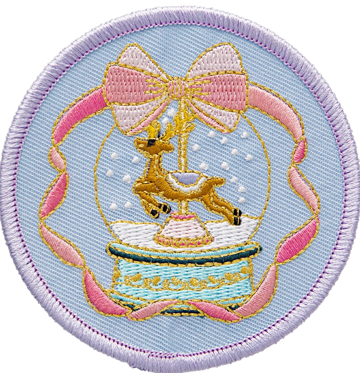 Snow Globe Holiday Patch | Stoney Clover Lane