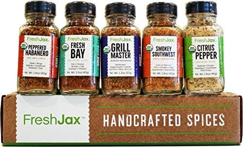 FreshJax Grilling Spice Gift Set, (Set of 5) | Amazon (US)