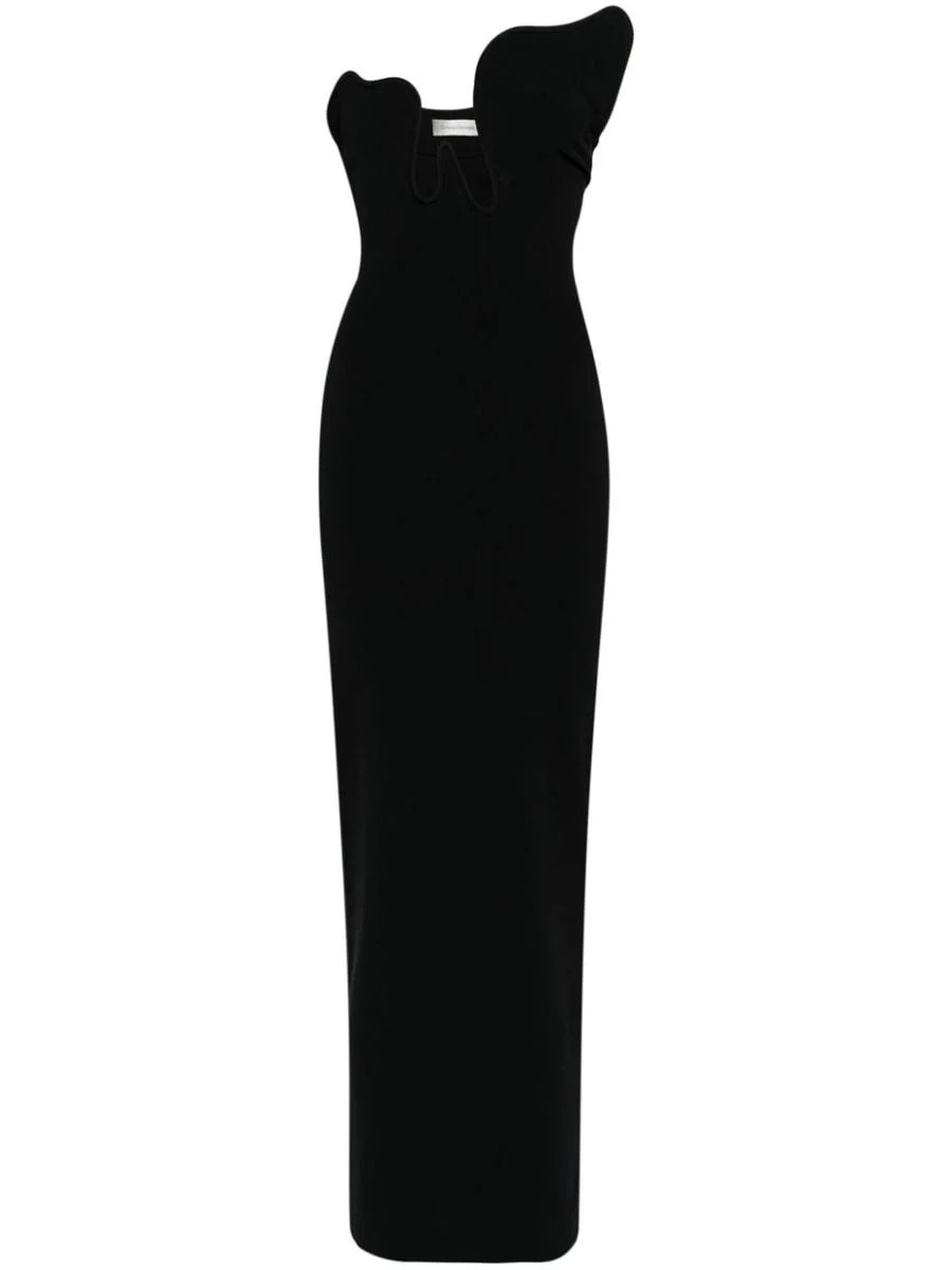 Christopher Esber Pre CHRISTOPHER ESBER PRE SALACIA STRAPLESS LONG DRESS | Baltini