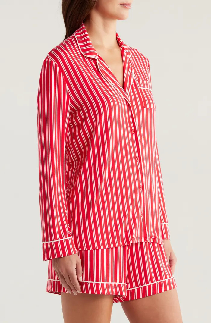 Nordstrom Moonlight Eco Long Sleeve Short Pajamas | Nordstrom | Nordstrom