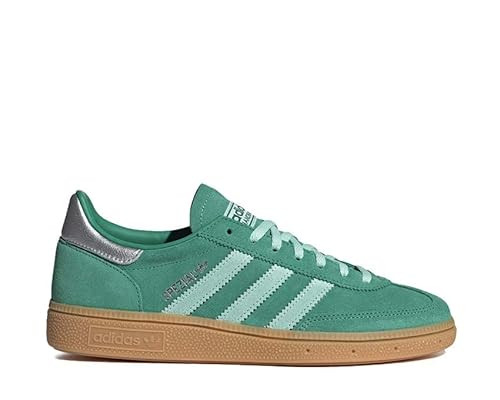 adidas Originals Handball Spezial Mens Sneakers, Semi Court Green/Clear Mint/Gum, Size, 8 | Amazon (US)