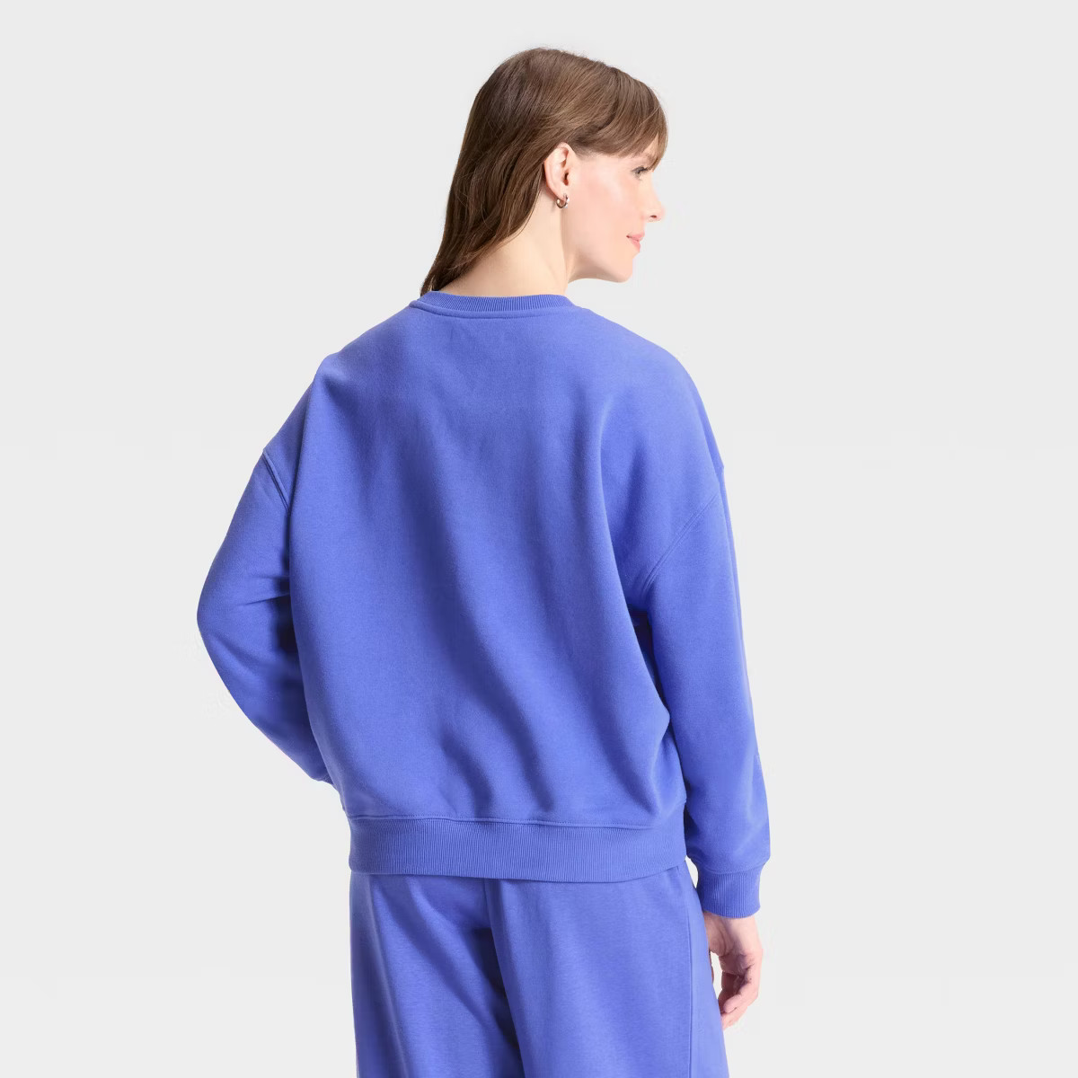 Women's Sunshine Lemons Graphic Sweatshirt - Blue | Target