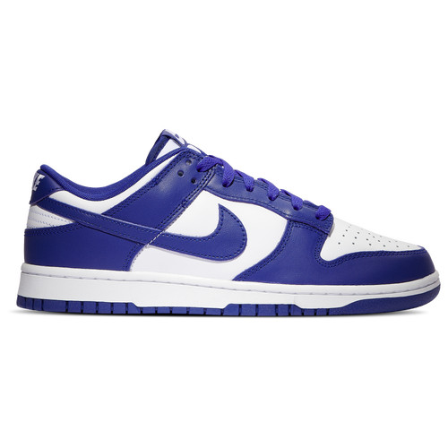 Nike Mens Nike Dunk Low - Mens Shoes White/Concord/University Red Size 10.0 | Foot Locker (US)