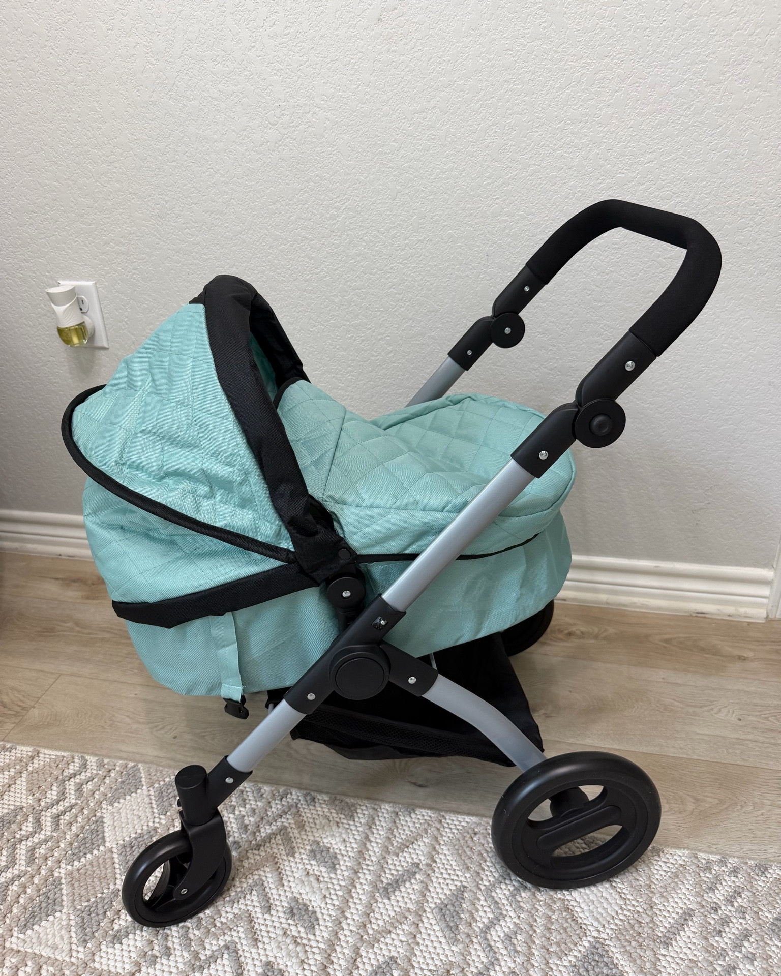 Sams Club just dropped this 2-in-1 Deluxe Doll Stroller and it is SO cute! 😍🩷 It looks just like a real stroller, with a swiveled front wheel, adjustable handle height, and even a carry-all basket for extra storage. 🛒✨ Such a beautiful find for the little ones who love playing with their dolls! 🥹🎀

#LTKBaby #LTKKids