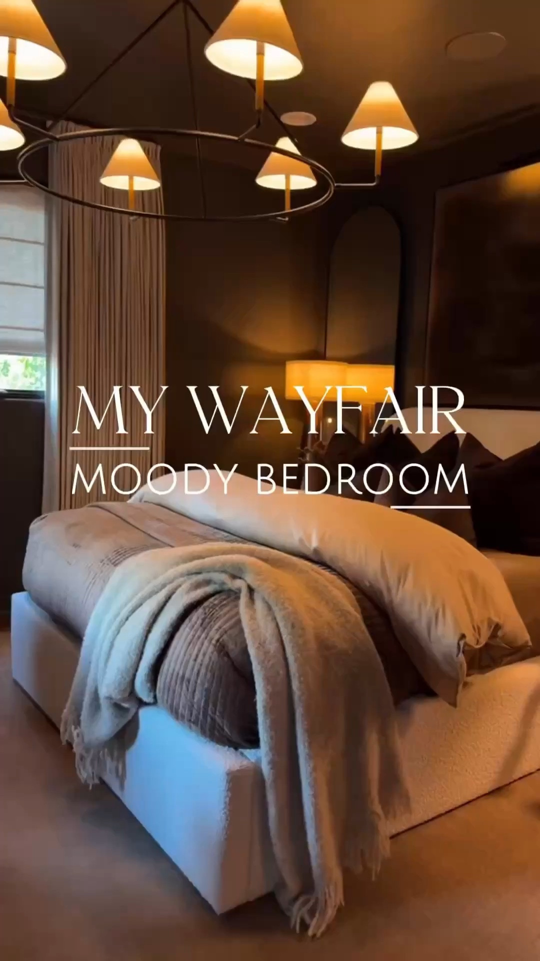 @Wayfair truly brought my moody Wexley bedroom to life. The curved boucle bed frame softens the space. I paired it with solid wood nightstands which are beautiful and 5 stars! 

From the wool area rug to the wireless picture lights and the most beautiful pedestal table pairs perfectly with my gorgeous velvet swivel chairs. It all works together to create a cozy neutral space 

Moody Modern Bedroom
Moody Bedroom Inspo
Wool Area Rug
Guest Bedroom Inspo
Affordable Luxury
RH Inspired

#ad #wayfair #wayfairpartner

#summerthompsonstyles


#LTKSaleAlert #LTKdayinmylife #LTKHome