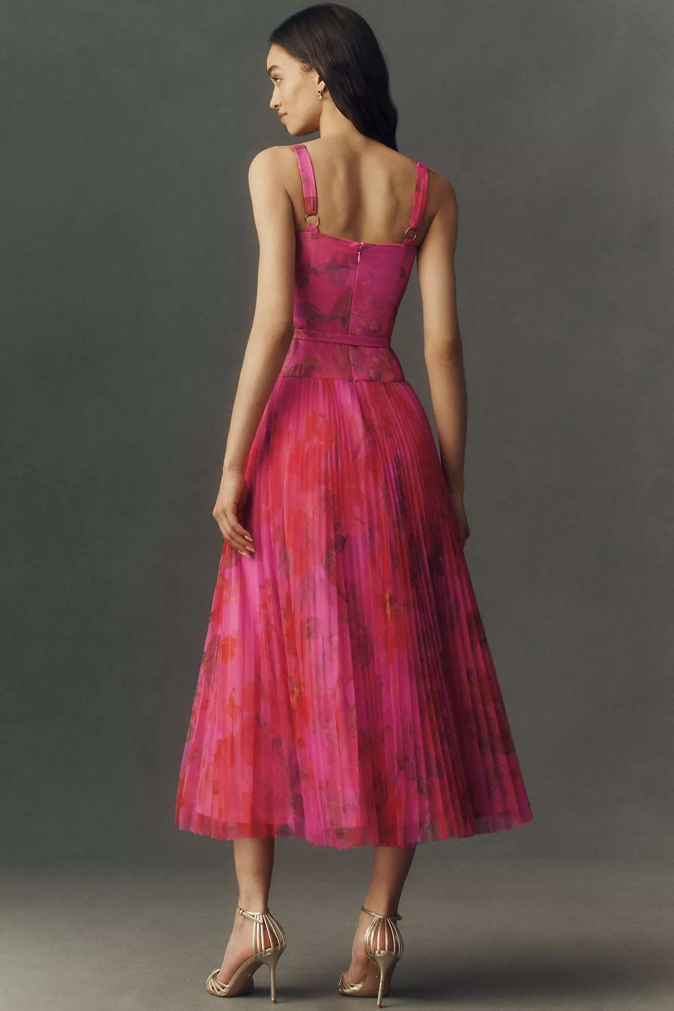Hutch Belted Bustier Maxi Dress | Anthropologie (US)