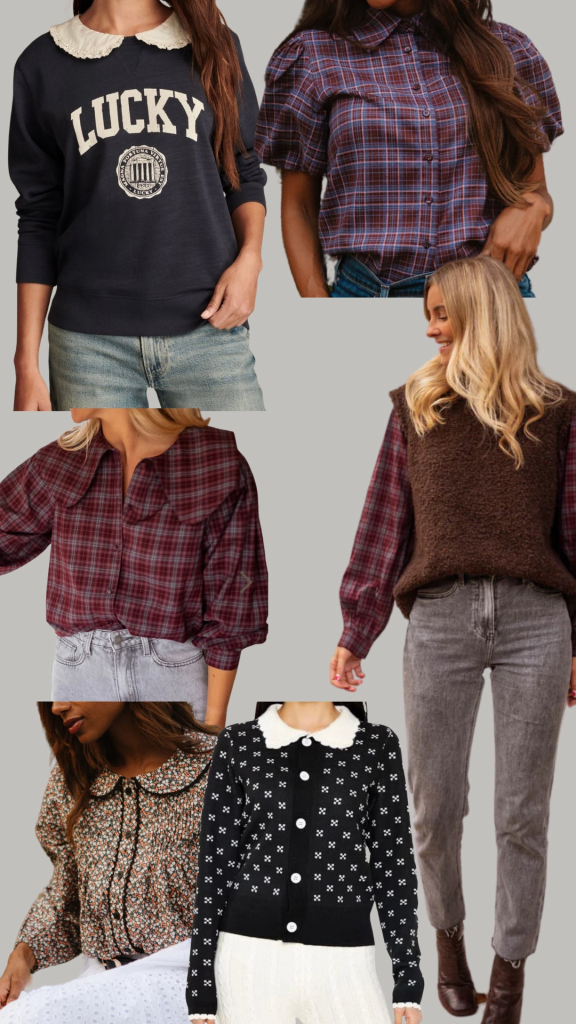 Collared blouses for the win! ✨