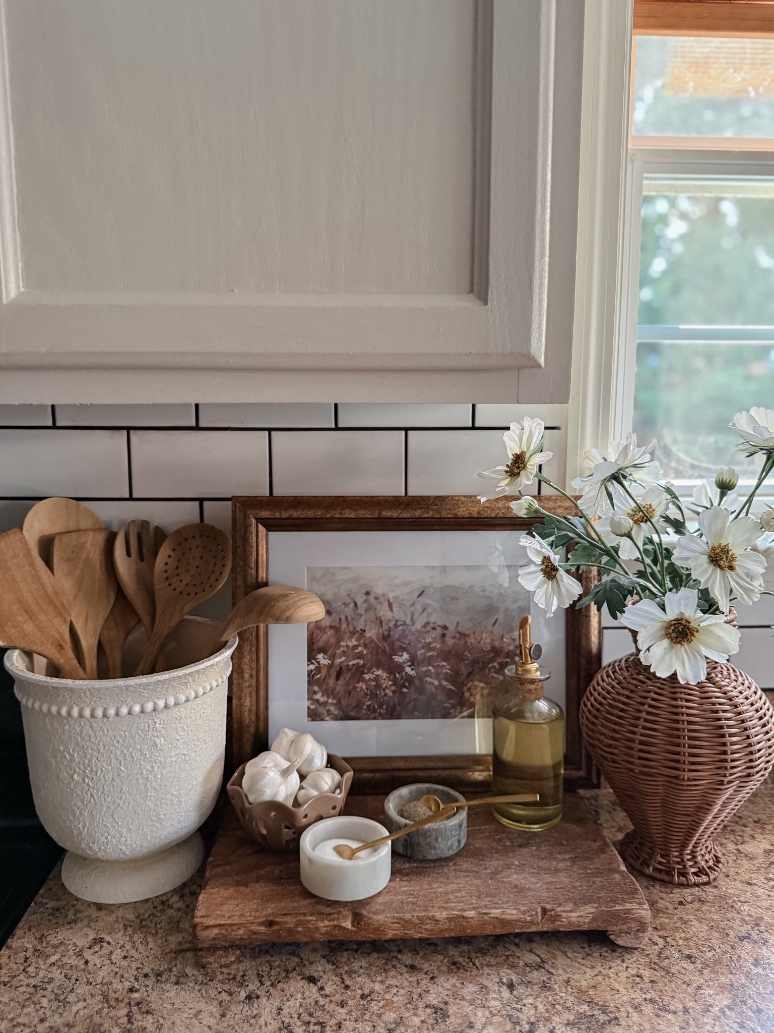 Kitchen riser styling idea 🤎

#LTKHome #LTKSaleAlert #LTKSeasonal