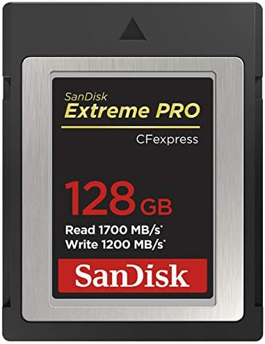 SanDisk 128GB Extreme PRO CFexpress Card Type B - SDCFE-128G-GN4NN | Amazon (US)