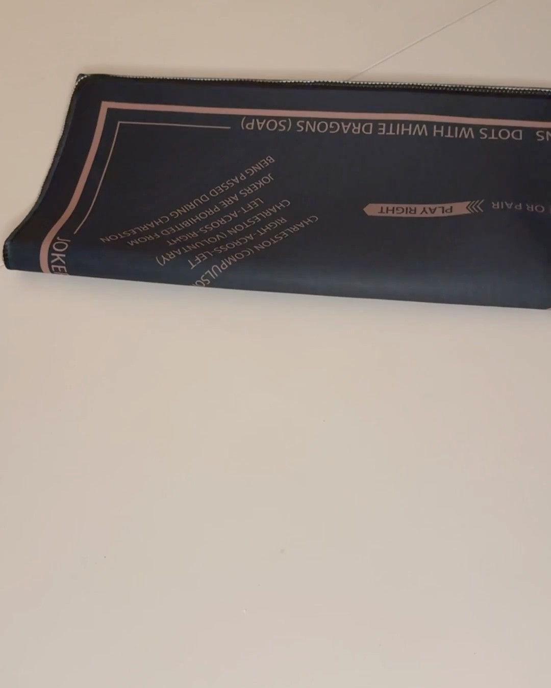 A perfect mahjong mat for vintage Mahjongg sets! It is a great backdrop for the butterscotch Bakelite tiles and the red, yellow and green plastic racks! 
#mahjong

#LTKootd #LTKSeasonal #LTKHome