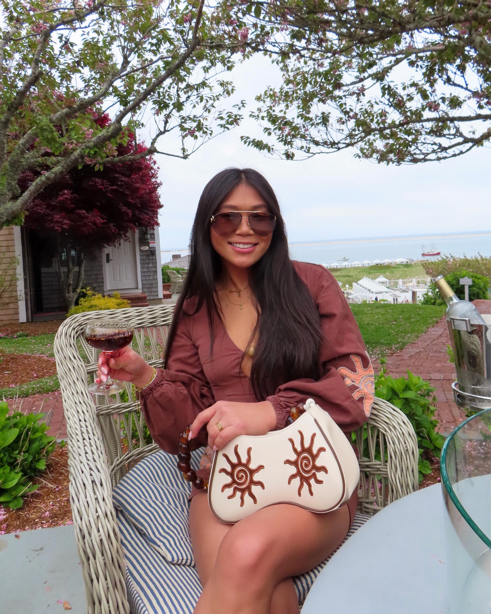 Can’t get enough of this dress/bag comb! I meaaaan the color and style is perfect for spring/summer events and the bag is so unique i’m obsessed! Rent or buy it asapppp

#LTKootd