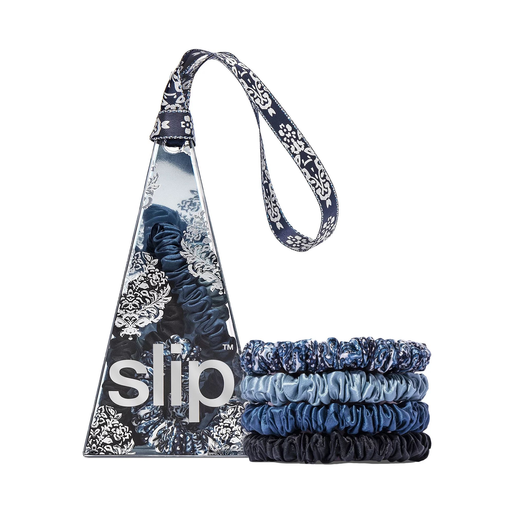 Slip Pure Silk Scrunchies Ornament Set - Mayfair, 4 ct | Walmart (US)