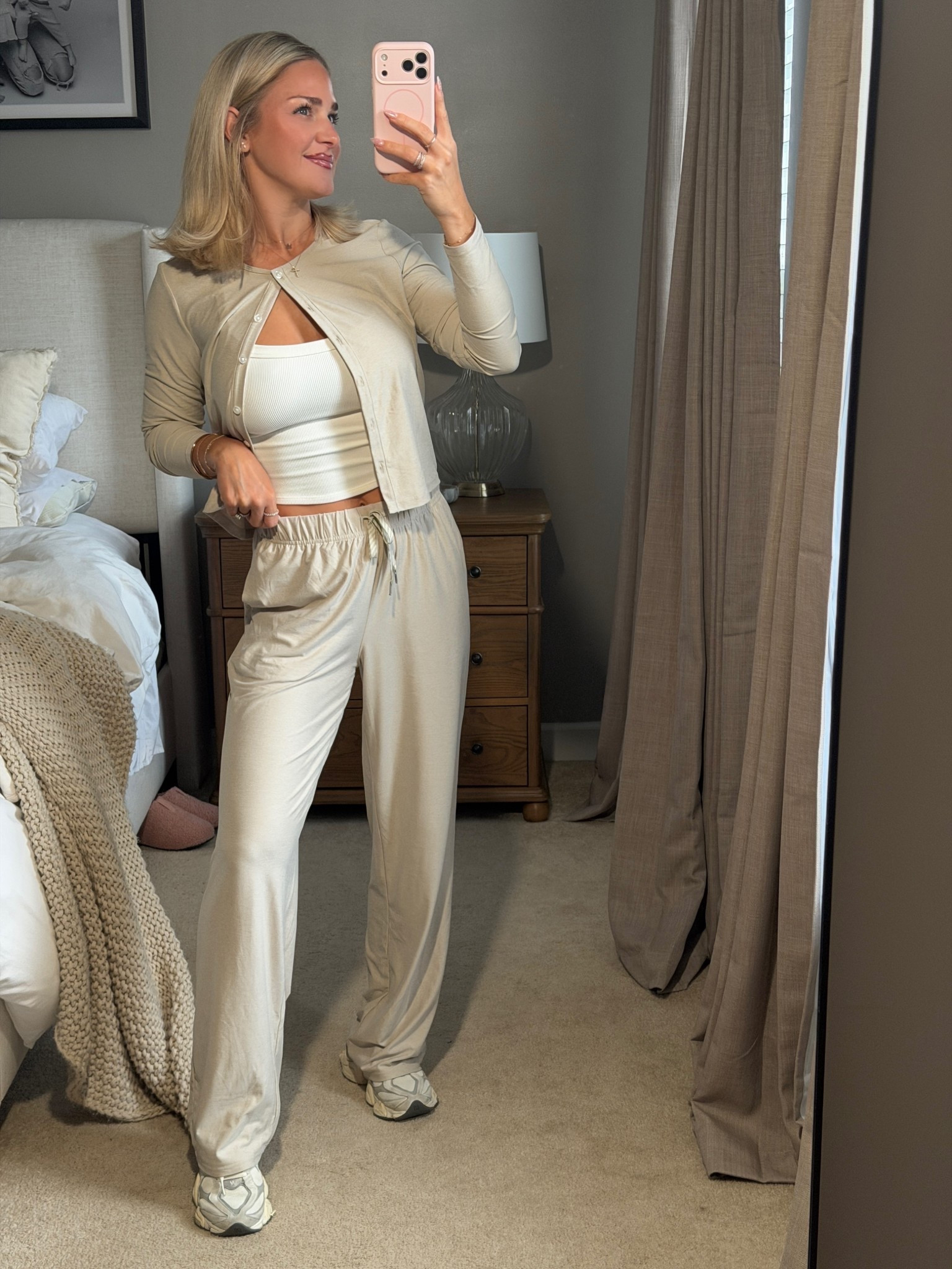 Wearing a small in both tops & a small 31” inseam pant 

#LTKTall #LTKootd #LTKmomlife