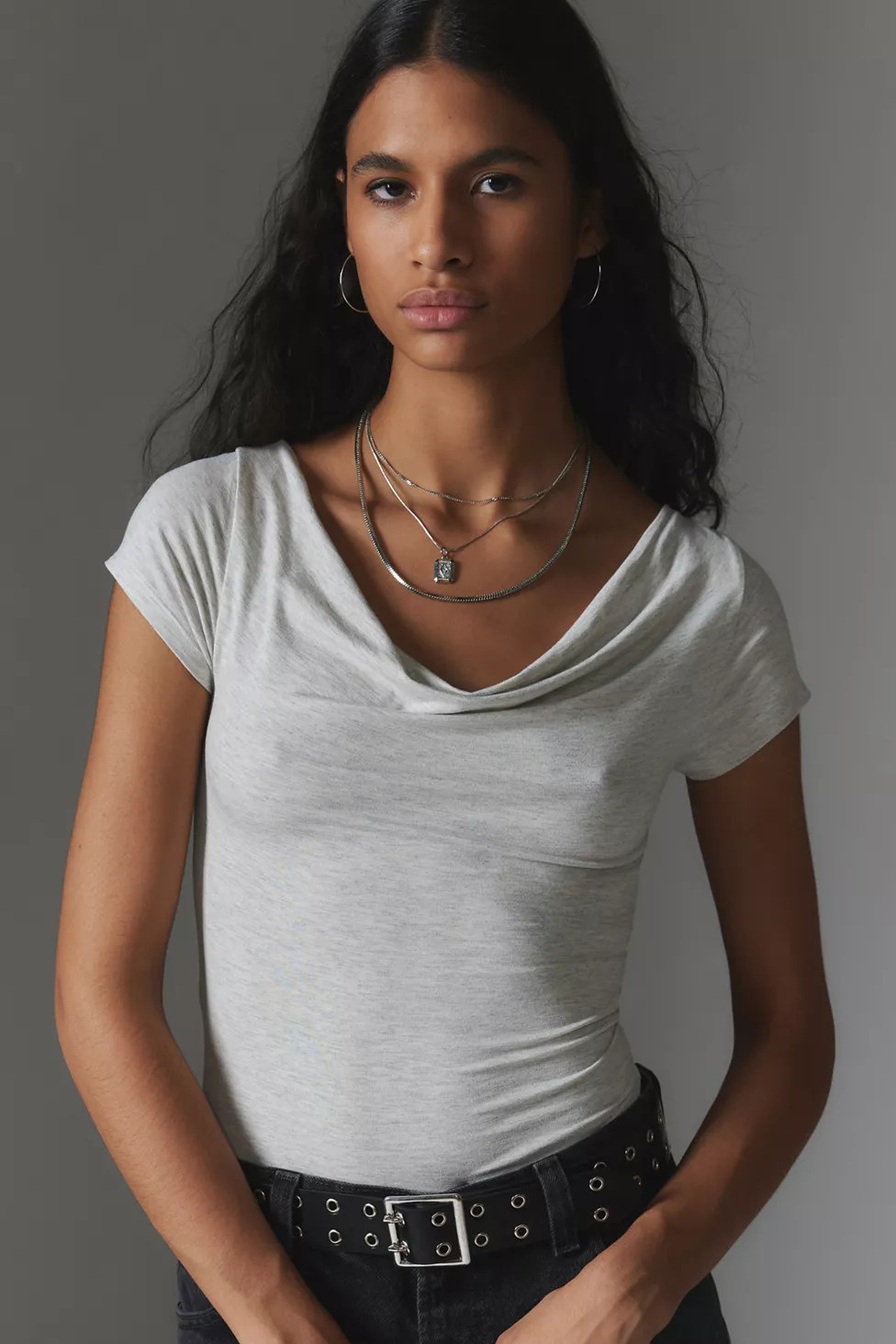 Silence + Noise Lara Cowl Neck Top | Urban Outfitters (US and RoW)