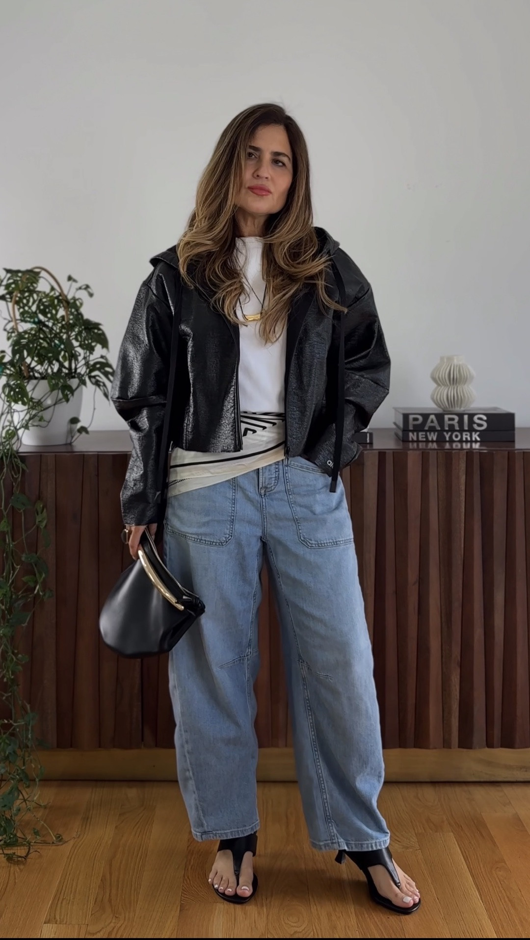 The piece that instantly makes a simple outfit feel more put together? A great jacket. 🖤 Jeans and a white tee are already a classic, but adding a lightweight black jacket completely changes the look. It adds structure, polish, and makes even the most basic outfit feel intentional.

Linked the jacket, jeans, and accessories here if you’d like to recreate it.

Summer outfits, date night outfits, jeans outfit, vacation outfits, work outfits,

#LTKootd #LTKgrwm #LTKPetite