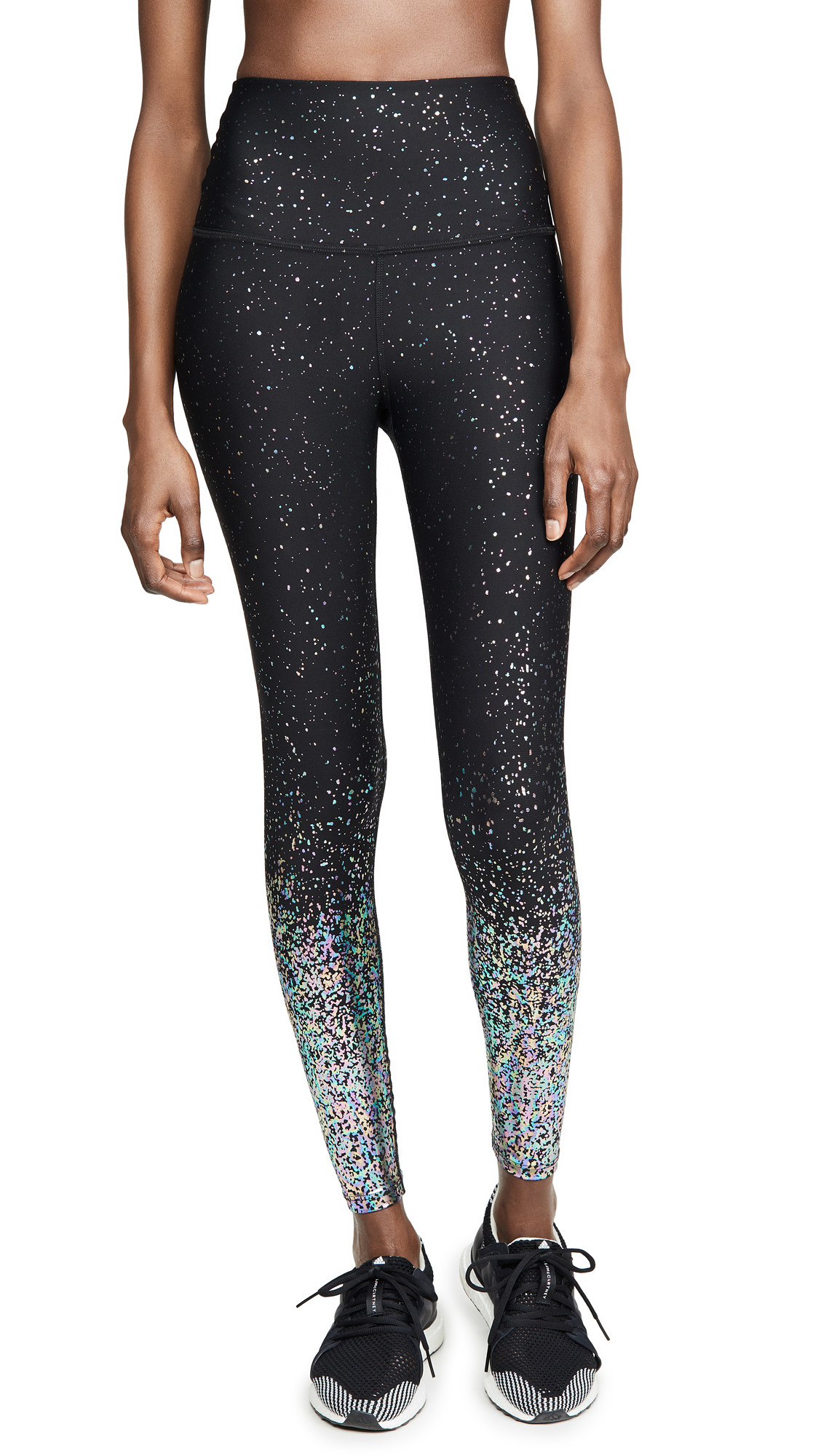 Beyond Yoga High Waisted Alloy Ombre Midi Leggings | Shopbop