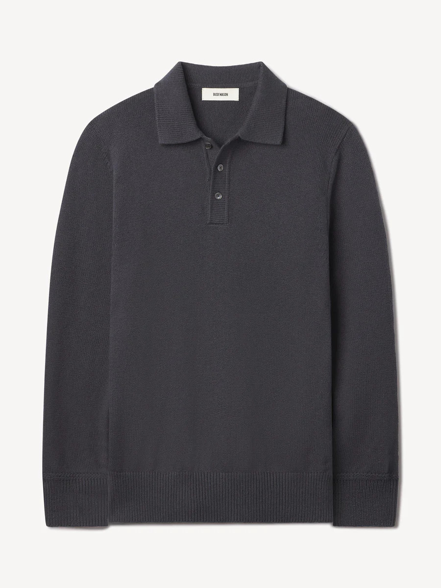 Seafarer Cotton Rugby Polo | Buck Mason