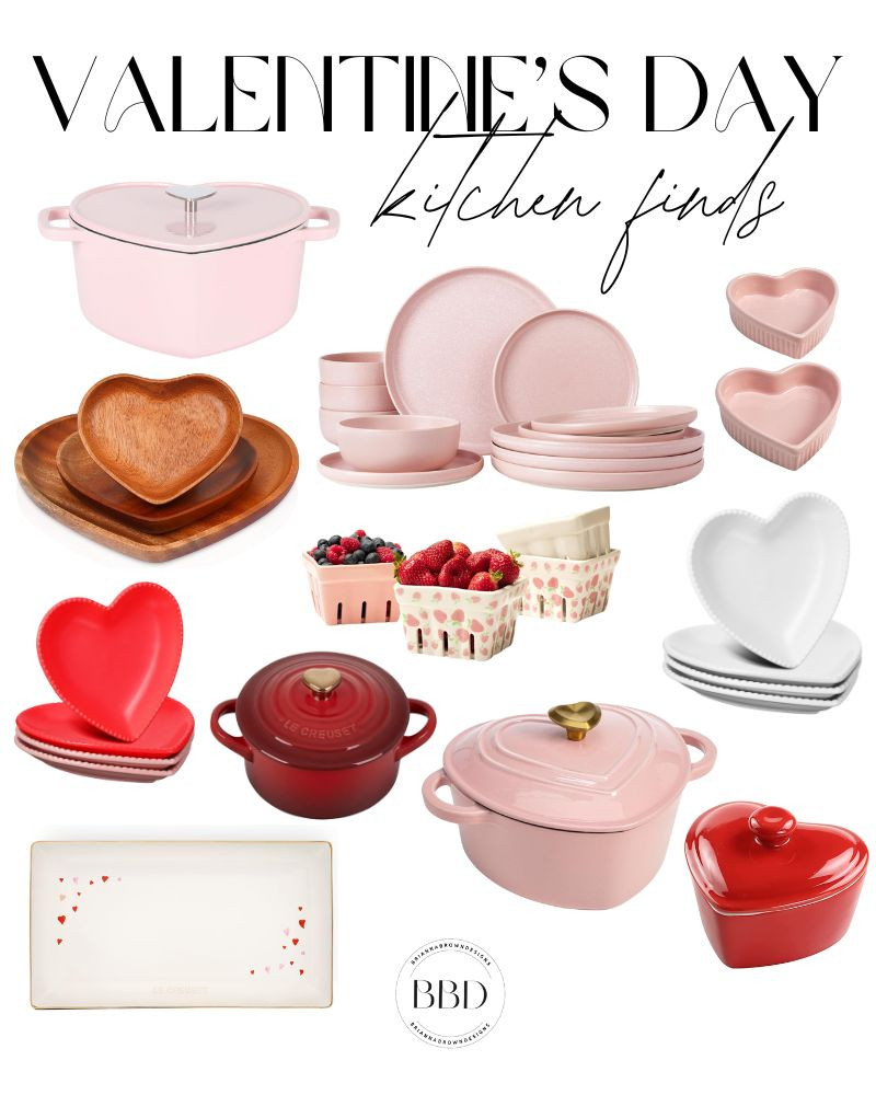 Valentine's Day kitchen finds!


amazon, kitchen finds, stoneware, Martha Stewart, heart shaped plates, party, Valentine's Day, le creuset 

 #LTKHome #LTKParties #LTKFindsUnder100