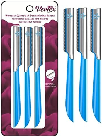 Womens Facial Razor Hair Removal - Dermaplaning Tool Peach Fuzz Remover Shaver Trimmer Women Remo... | Amazon (US)