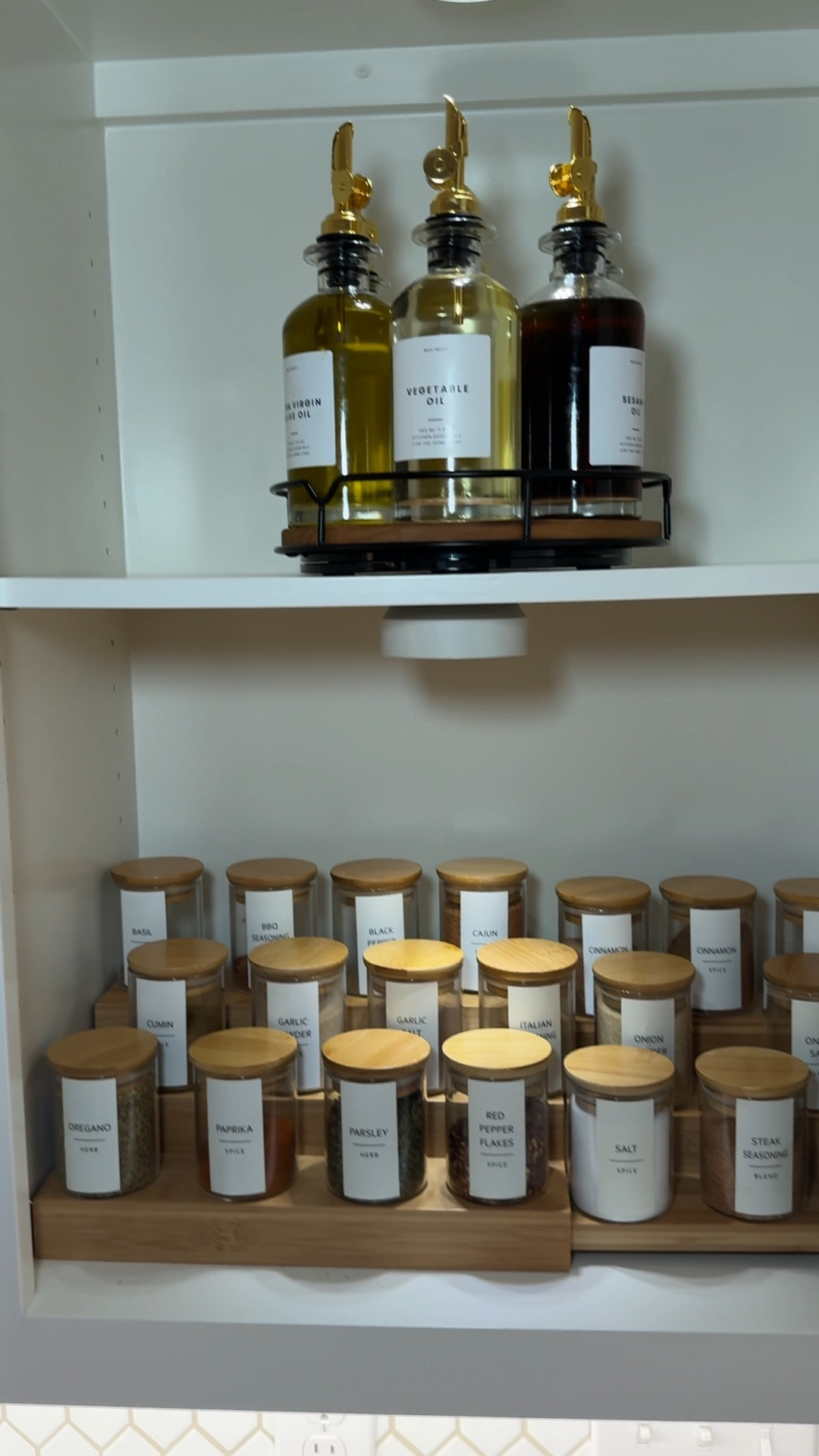 Adding lighting to my cabinet organization 🥹😍

Home upgrade, Amazon Finds, Organization Upgrade, Ezvalo

#LTKVideo #LTKU #LTKhome