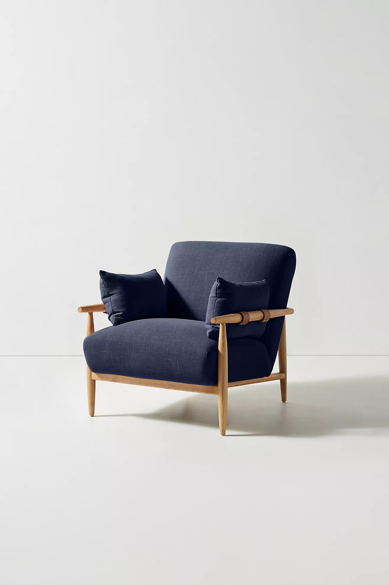 Kershaw Upholstered Hardwood Lounge Armchair | Anthropologie (UK)