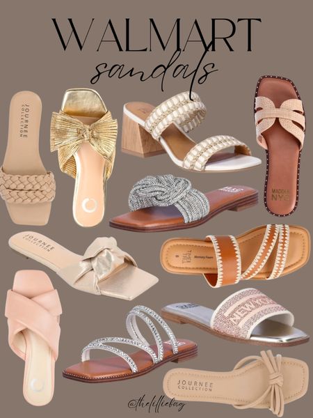 Walmart sandals for spring and summer!

Resort wear. Vacation outfit. Sandals. 

#LTKstyletip #LTKshoecrush #LTKfindsunder50