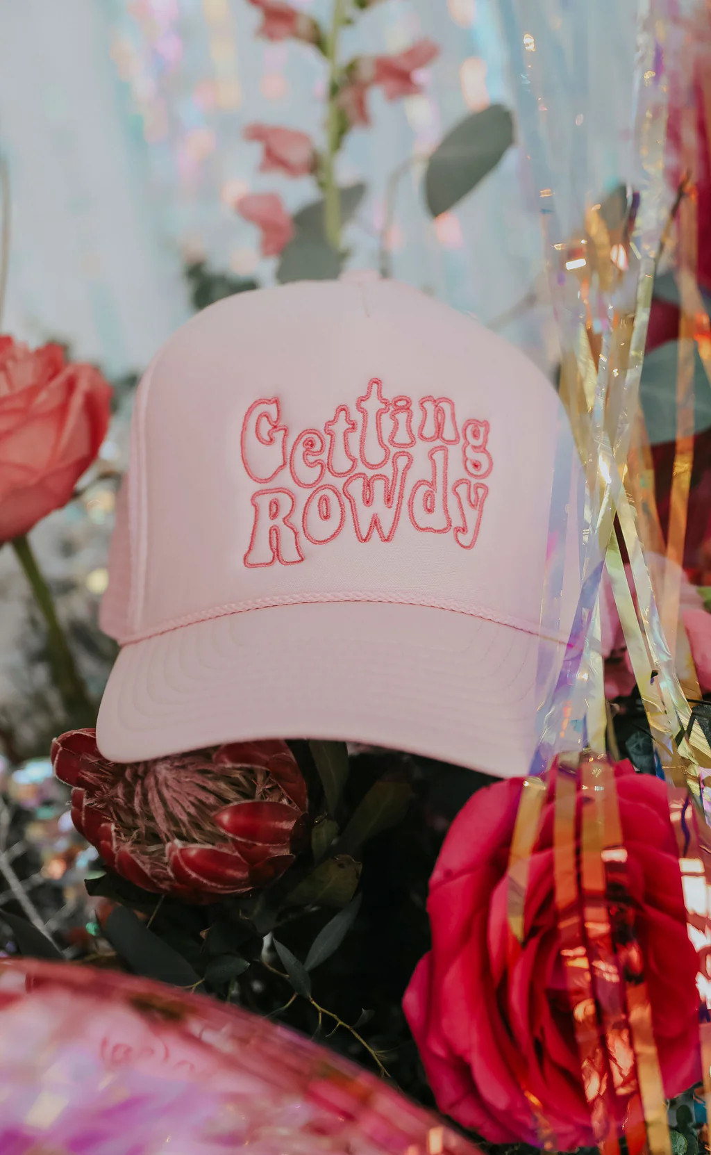 friday + saturday: getting rowdy trucker hat | RIFFRAFF