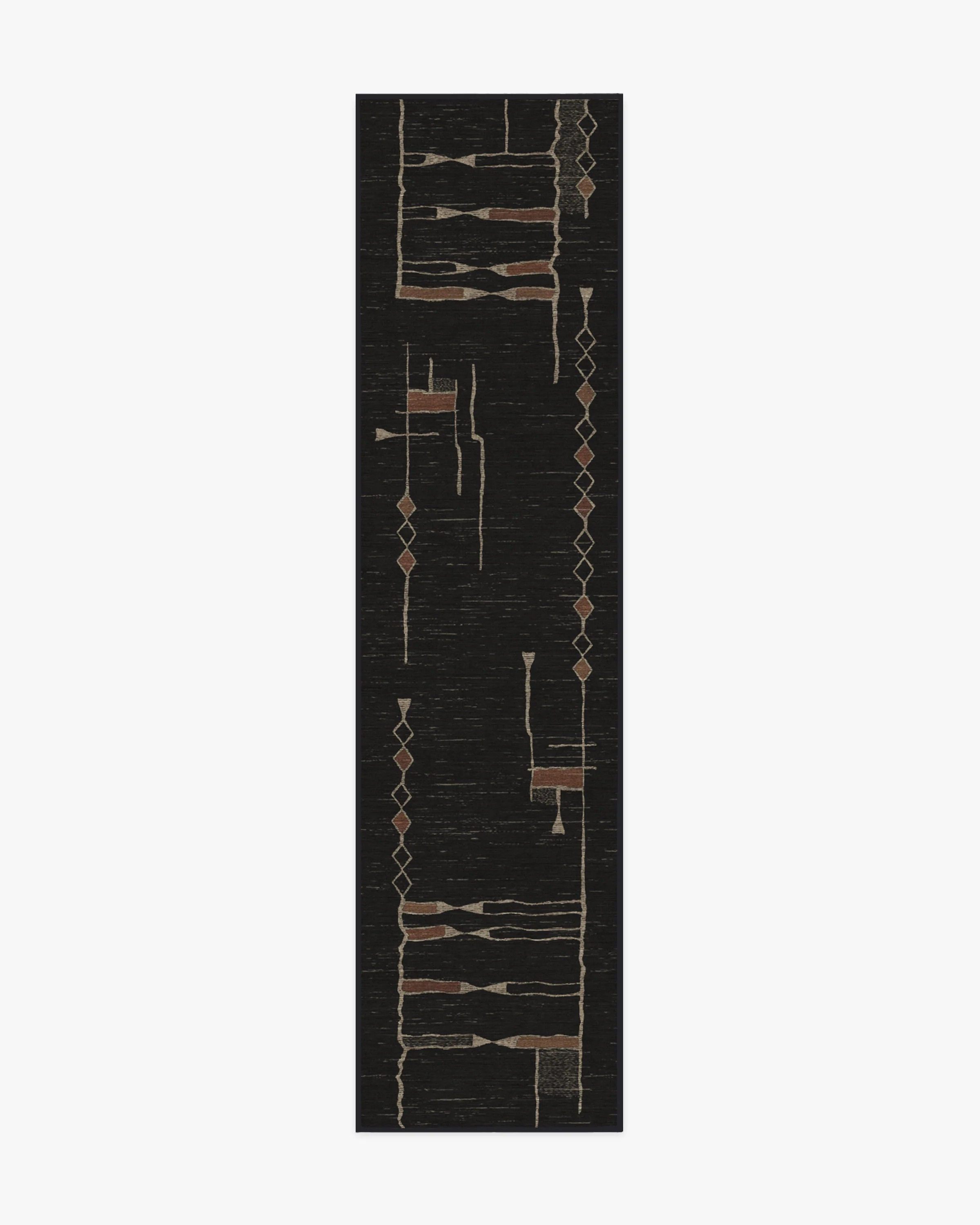 Architectural Digest Nisa Ink Black Rug | Ruggable