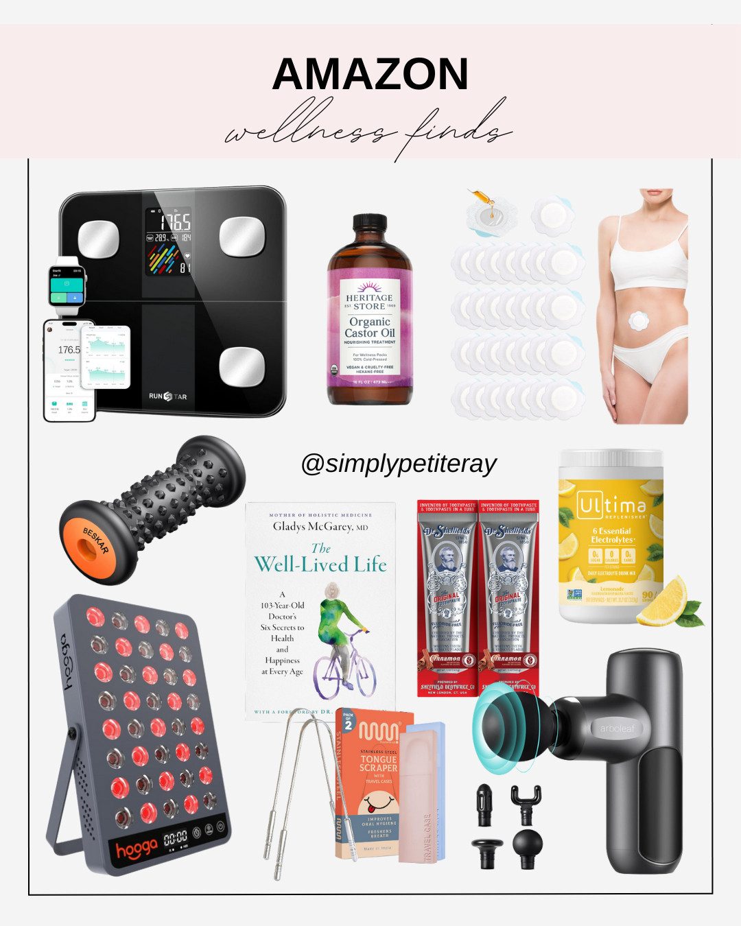Amazon Wellness Finds

#amazon #wellnessfinds  

 #LTKActive #LTKFitness