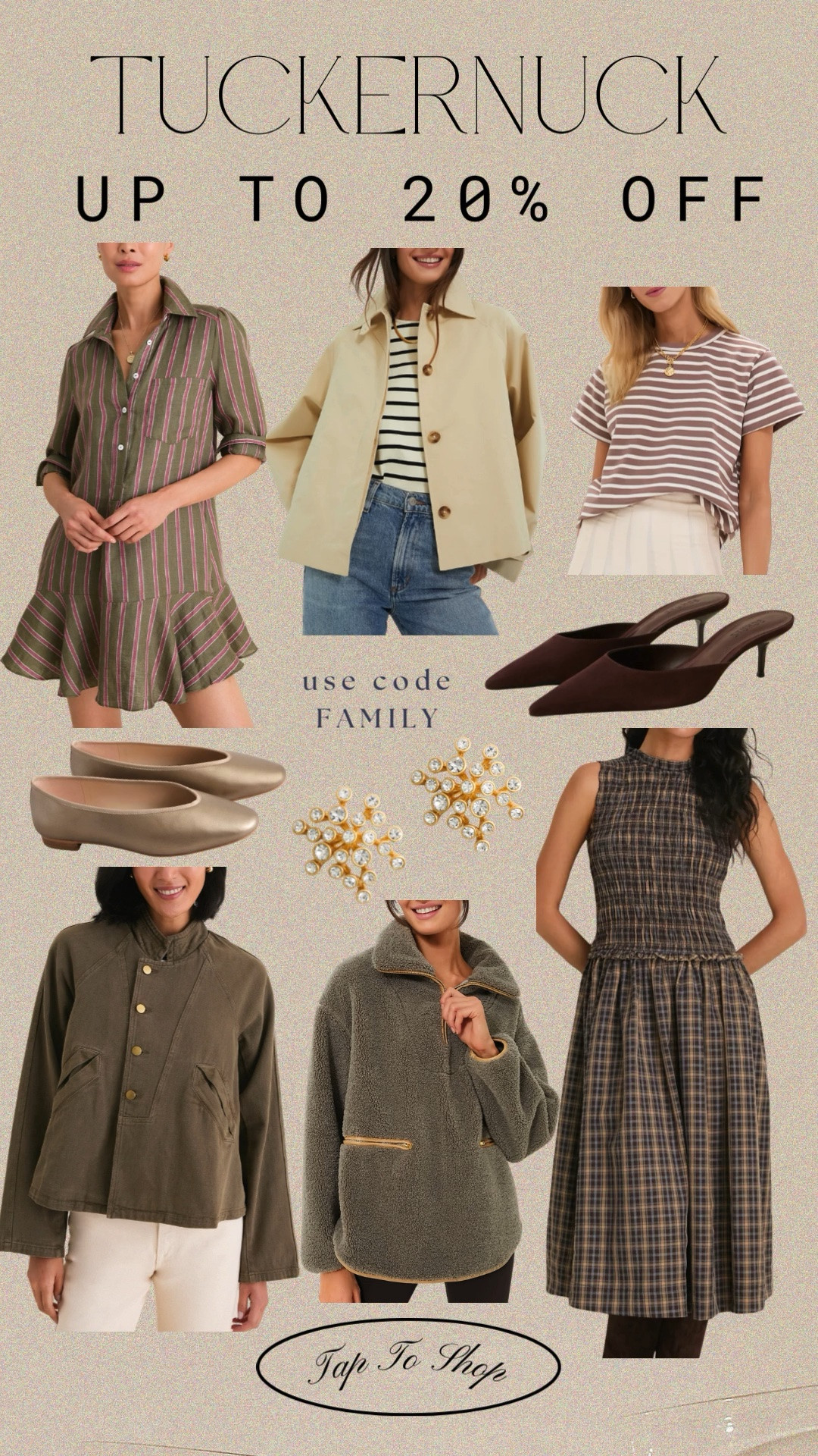 @Tuckernuck favorites on sale! use code FAMILY for 15-20% off

#LTKootd #LTKSeasonal #LTKSaleAlert