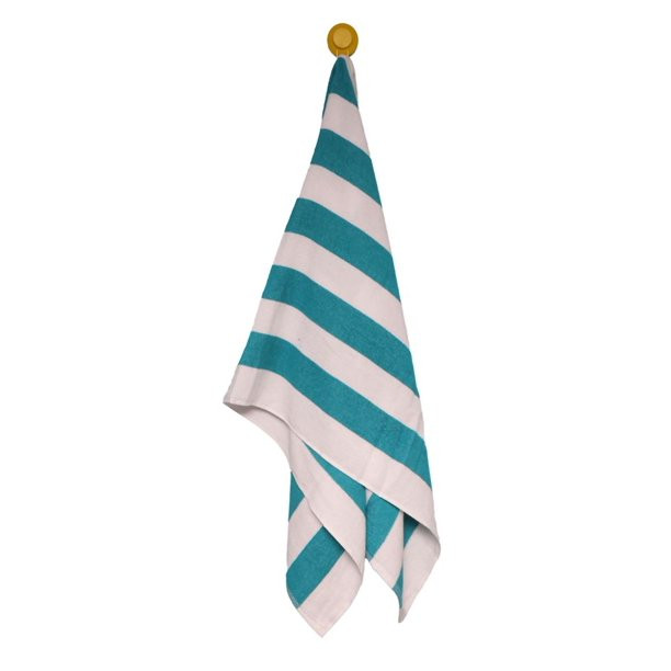 Mainstays Cabana Beach Towel, Size 28" x 58", Teal | Walmart (US)