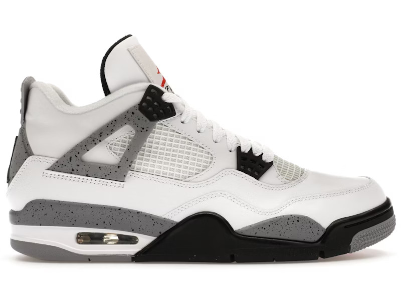 Jordan 4 Retro Cement (2012) Sneakers in White/Black/Tech Grey | StockX