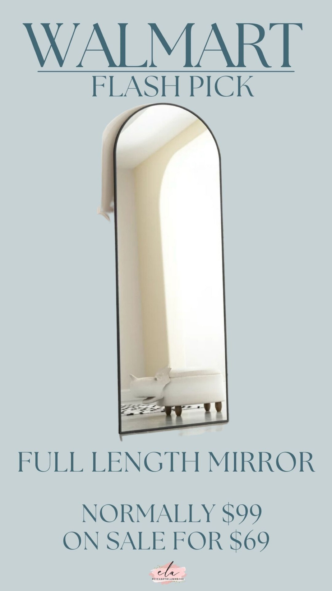 full length mirrors for less than $70 at walmart!!
this is such a steal and would be so cute if you’re looking for a mirror to go in your home! 

#mirror #home #livingroom #bedroom #fulllength #sale #steal #salealert

#LTKFind #LTKhome #LTKsalealert
