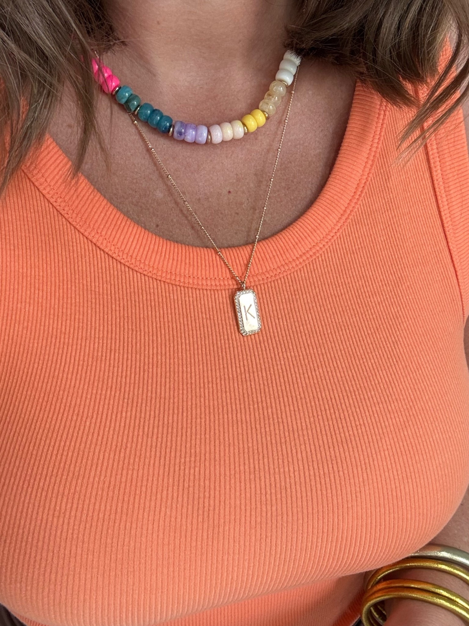 Necklace stack 🤩 Summer vibes

#LTKgrwm #LTKSaleAlert #LTKootd