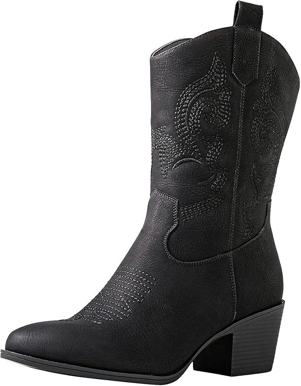 GLOBALWIN Women's The Western Cowboy Cowgirl Boots | Amazon (US)