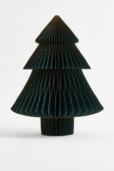 Paper Tree Christmas Decoration - Brown - Home All | H&M US | H&M (US)