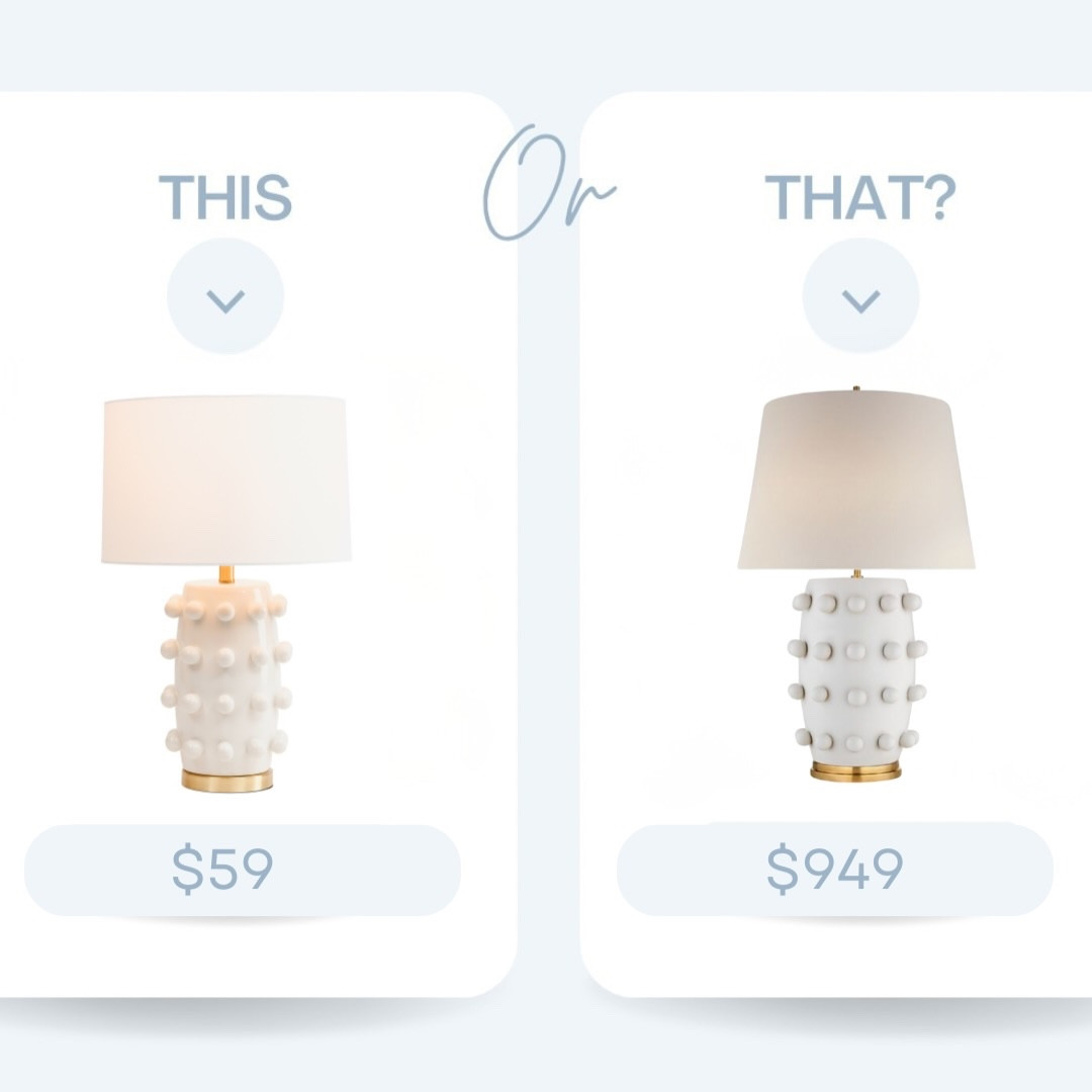 It’s back!! The best Linden lamp lookalike measuring the same but at a fraction of the price! 
—> Serena and Lily dining chairs: under $300 / set!
—> New Arrivals not to be missed 🛒 

Say SHOP for info

Home decor, home decorating, home look for less, designer lamp lookalike, Serena and Lily, classic coastal home, rattan mirror, chinoiserie, blue and white home, nutcracker, bow, bow decor

Comment SHOP below to receive a DM with the link to this post on my LTK ⬇ https://liketk.it/5D9fK