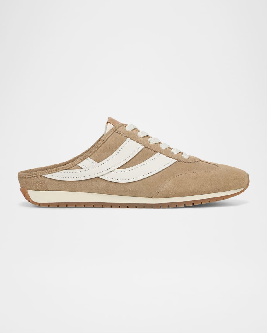 Vince Oasis Slim Runner Mule Sneakers | Neiman Marcus