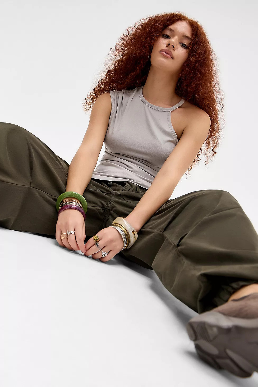 Jaded London Theodora Asymmetrisches Oberteil | Urban Outfitters DE